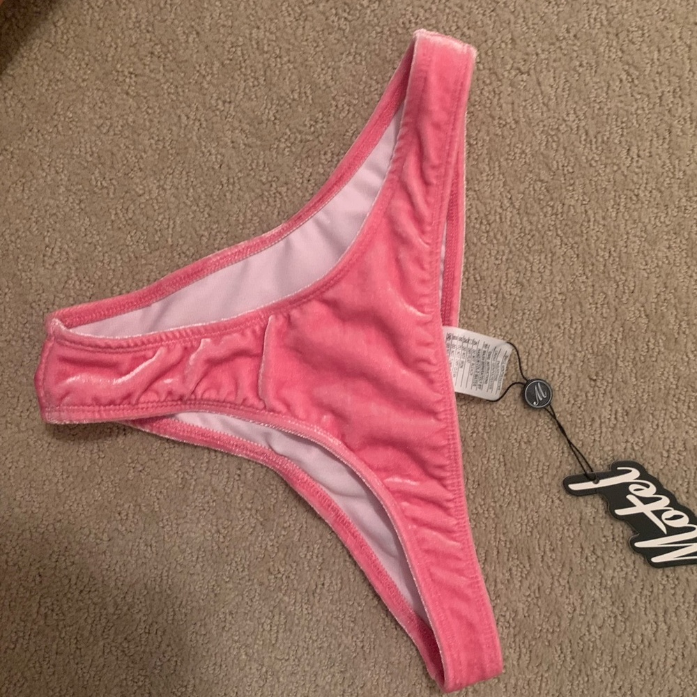 Revolve velvet swim bottoms